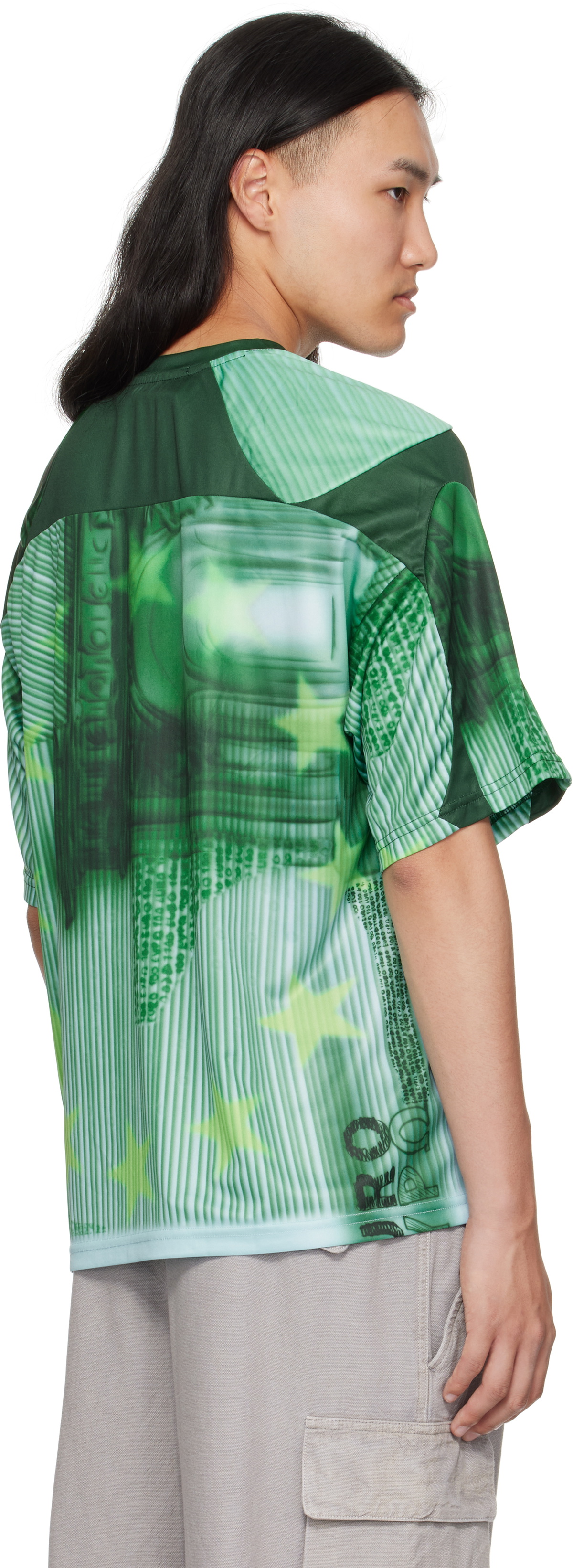 Gerrit Jacob Green Football T-shirt
