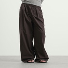 ST. Agni Women's Relaxed Pleat Pants in Bark
