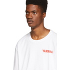 John Elliott White Yamaha Edition Classic Long Sleeve T-Shirt