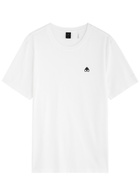 Moose Knuckles Satellite Logo Cotton T-shirt White