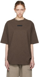 Fear of God ESSENTIALS Brown Crewneck T-Shirt