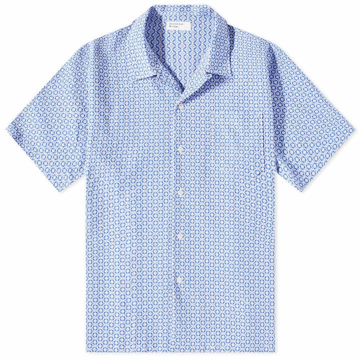 Photo: Universal Works Men's Summer Check Road Shirt in Blue
