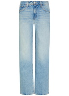 Mother The Mid Rise Rambler Stretch-denim Jeans Blue