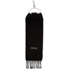Dheygere Silver and Charcoal Scarf Holder Keychain
