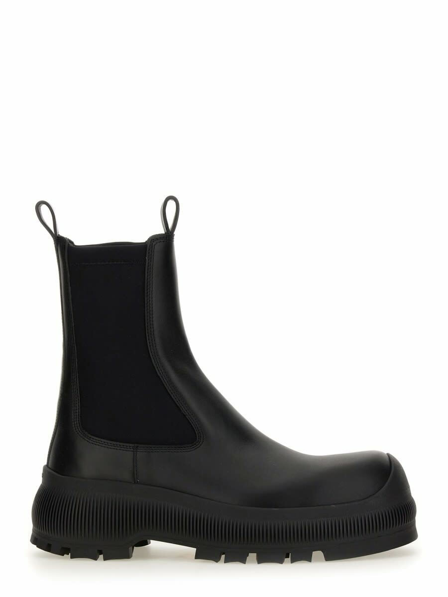 Jil Sander - Leather platform Chelsea boots Jil Sander
