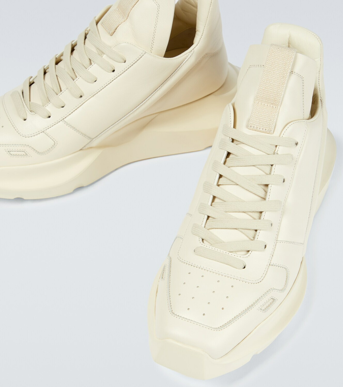 【関税＆送料込み】Rick Owens Geth Leather High-Top Sneaker Rick Owens Geth high-top sneakers Rick Owens