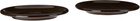 HEM Brown Bronto Plate Set