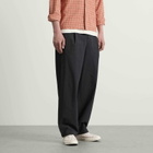 Folk Men's Wide Fit Trouser in Charcoal