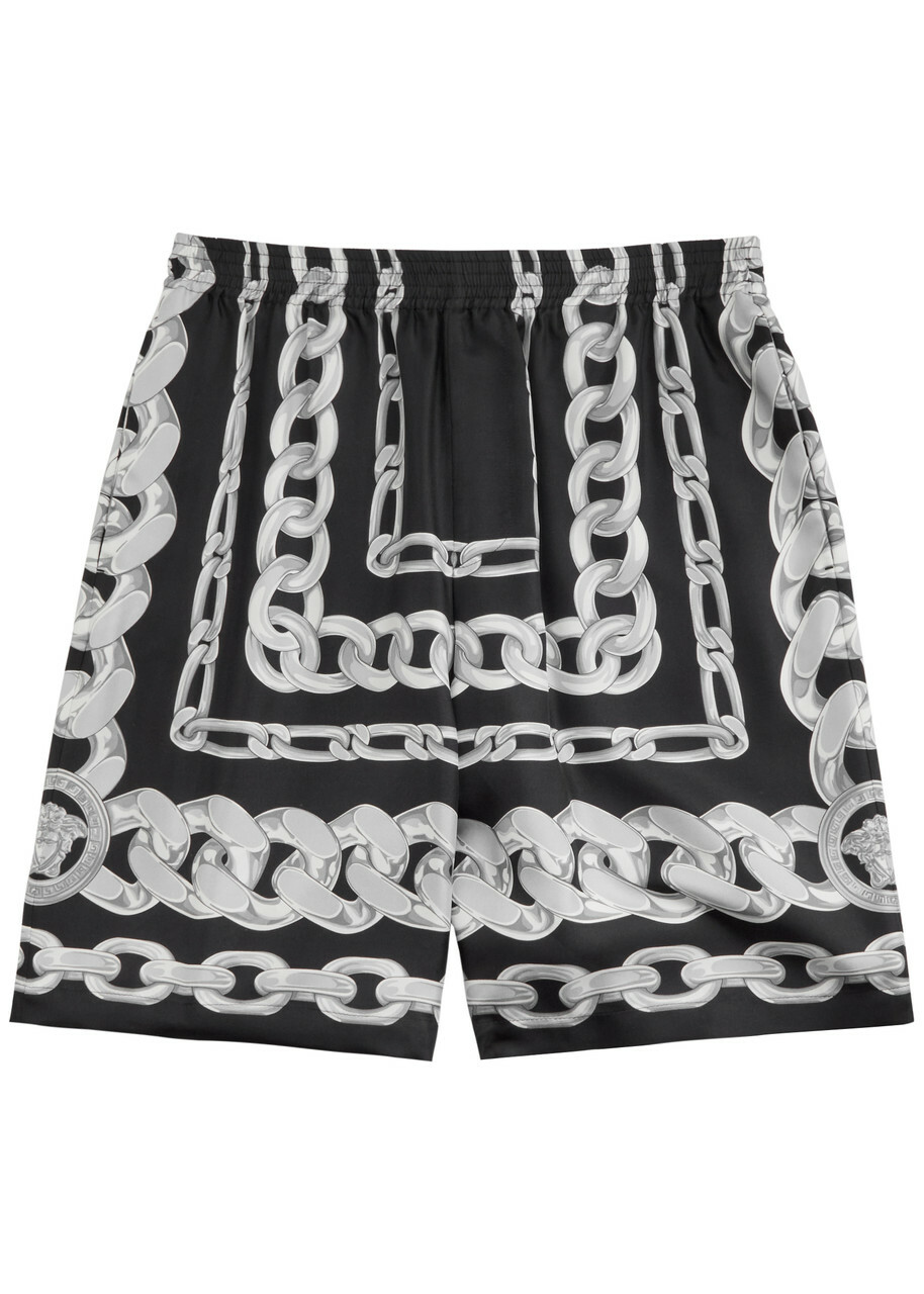 【VERSACE JEANS】バロック柄 プリントフード コットン パーカー Versace Jeans Couture for Men - Shop New Arrivals on FARFETCH