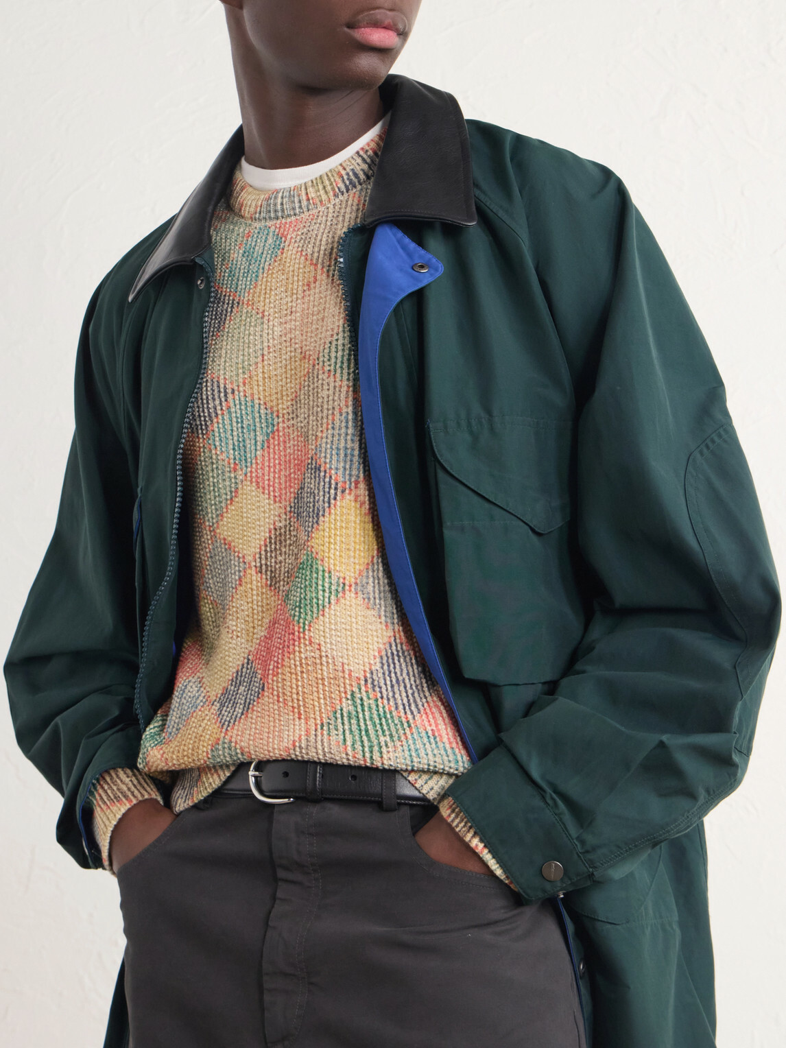 Aimé Leon Dore - Checked Cotton Sweater - Multi