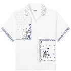 YMC Women's Wanda Embroidered Shirt in White
