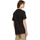 Saintwoods Black Blurry Logo T-Shirt