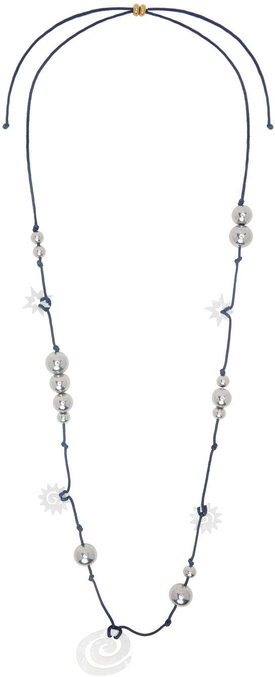 Gimaguas Navy Bola Necklace