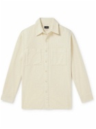 Club Monaco - Cotton-Corduroy Shirt - White