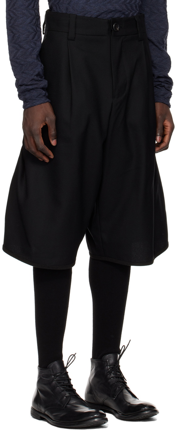 pet-tree-kor Black Foxglove Shorts pet-tree-kor