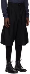 pet-tree-kor Black Foxglove Shorts
