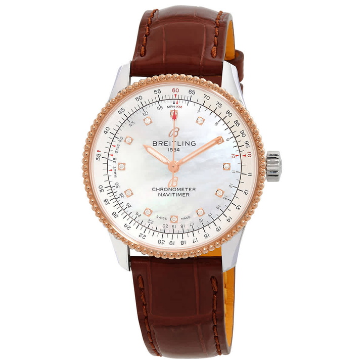 Photo: Breitling Navitimer Automatic Chronometer Diamond Ladies Watch U17395211A1P1
