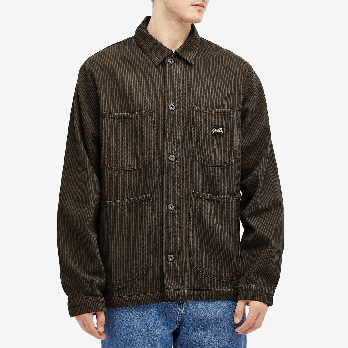 ジャケット・アウター 90s- DAF rayon cotton coverall Stan Ray Men's Coverall Jacket in Agave Stone Hickory Stan Ray