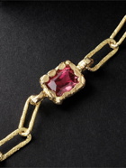 HEALERS FINE JEWELRY - Recycled Gold Tourmaline Chain Necklace