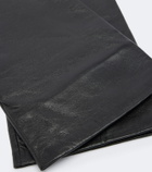 The Frankie Shop Veneto leather gloves