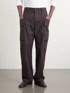 Margaret Howell - Straight-Leg Cotton-Twill Cargo Trousers - Brown