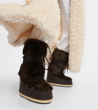 Moon Boot Icon faux fur-trimmed snow boots