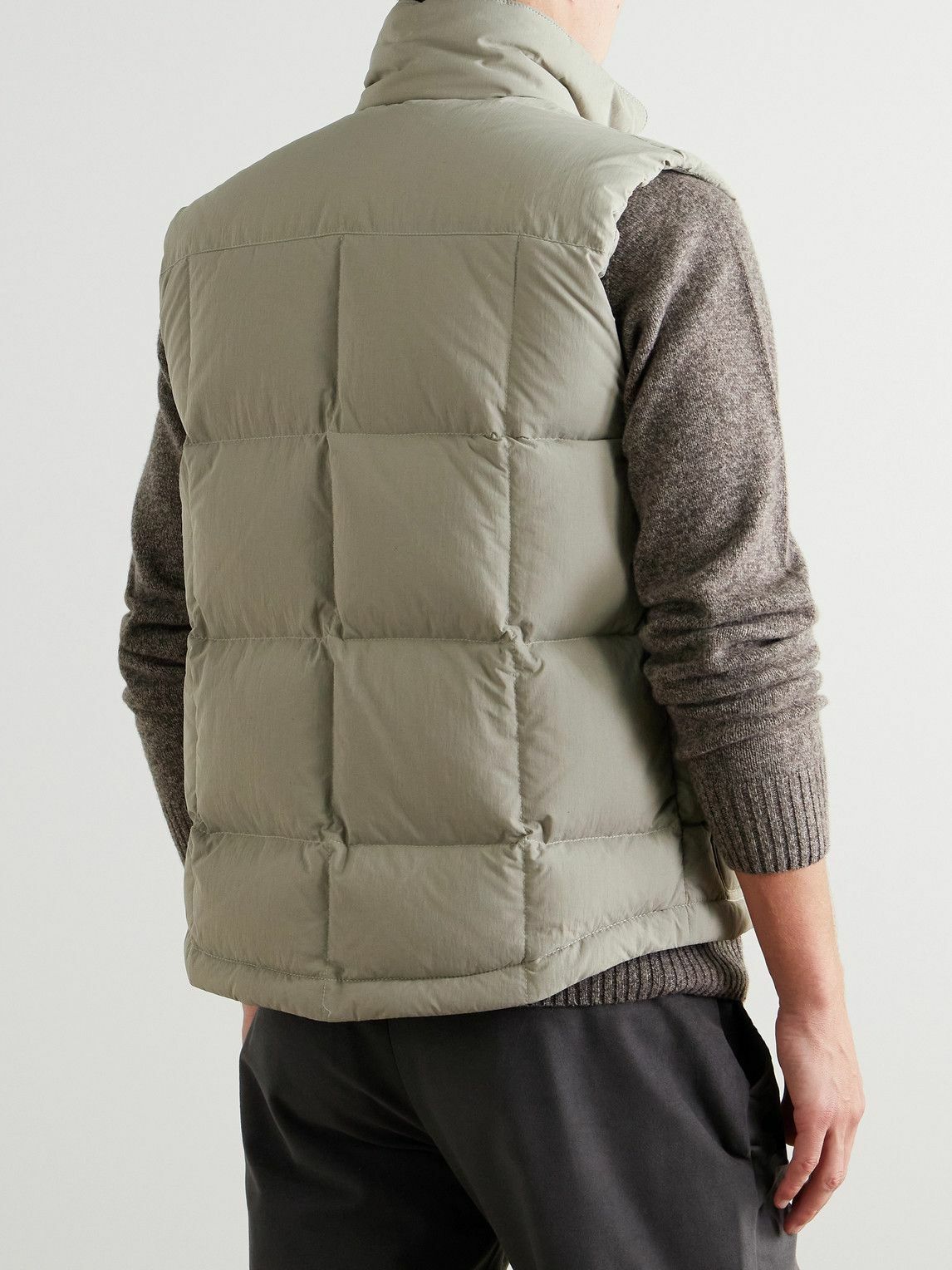 Valstar - Oliver Quilted Shell Down Gilet - Gray