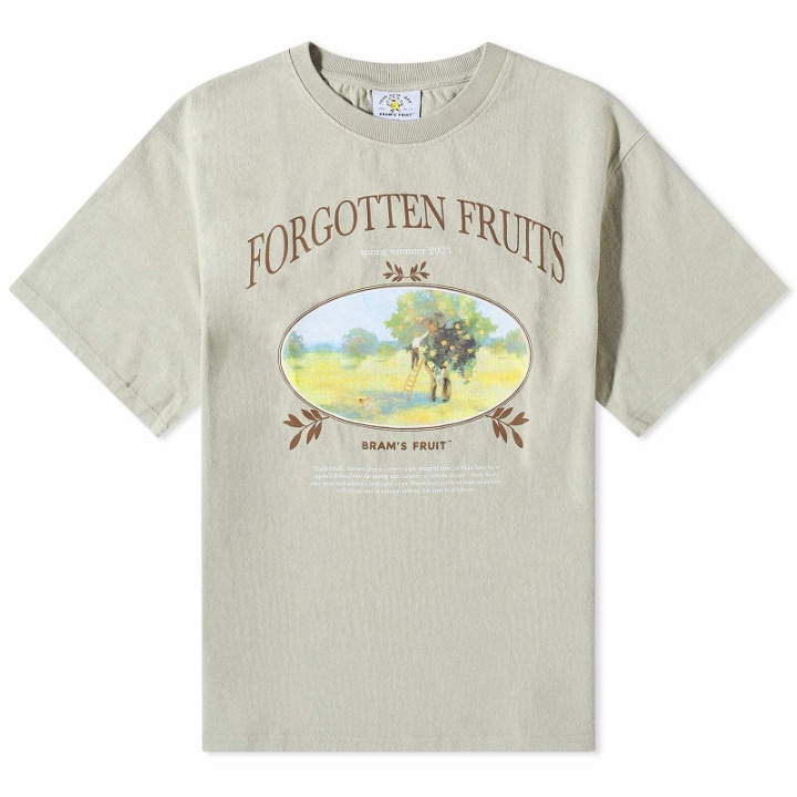 Photo: Bram's Fruit Men's Forgotten Fruits Harvest T-Shirt in Olive