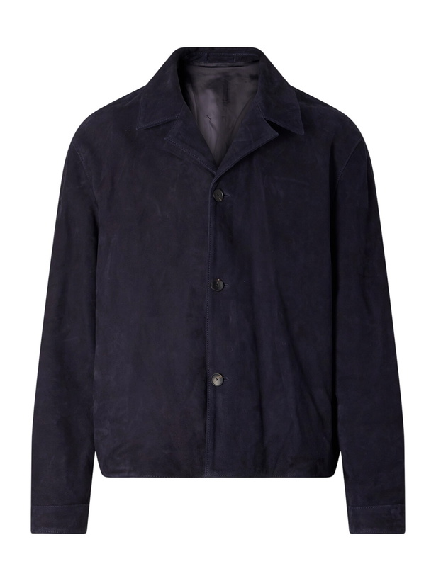 Photo: Mr P. - Suede Jacket - Blue