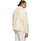 Essentials Off-White Polar Fleece Sweater