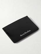 Acne Studios - Logo-Appliquéd Faux Patent-Leather Cardholder