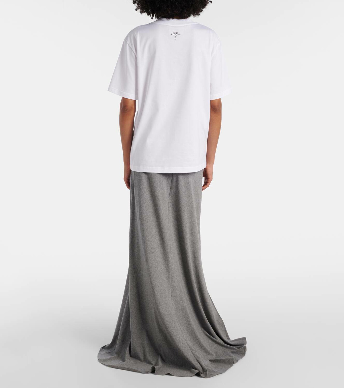 Plan C Printed cotton jersey T-shirt