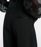 Rebecca Vallance Danna high-rise wide-leg pants