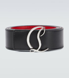 Christian Louboutin - CL Logo leather belt