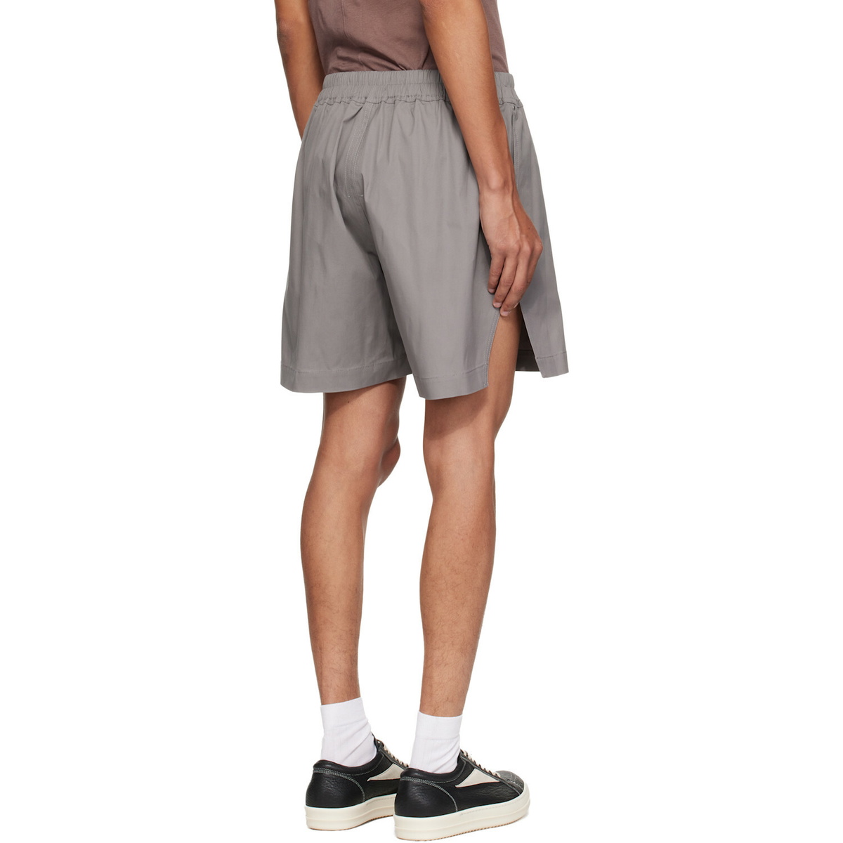 Rick Owens Gray Tower Bela Boxers Shorts
