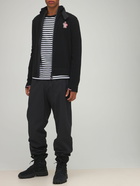 MONCLER GRENOBLE Stretch Tech Fleece Zip-up Cardigan