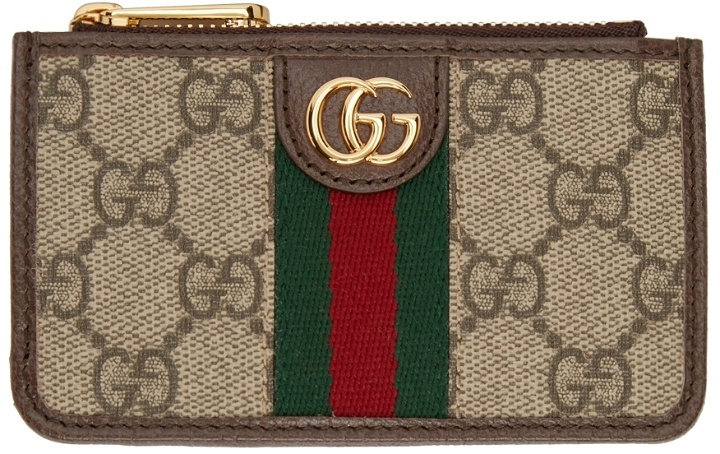Photo: Gucci Beige Ophidia Card Holder