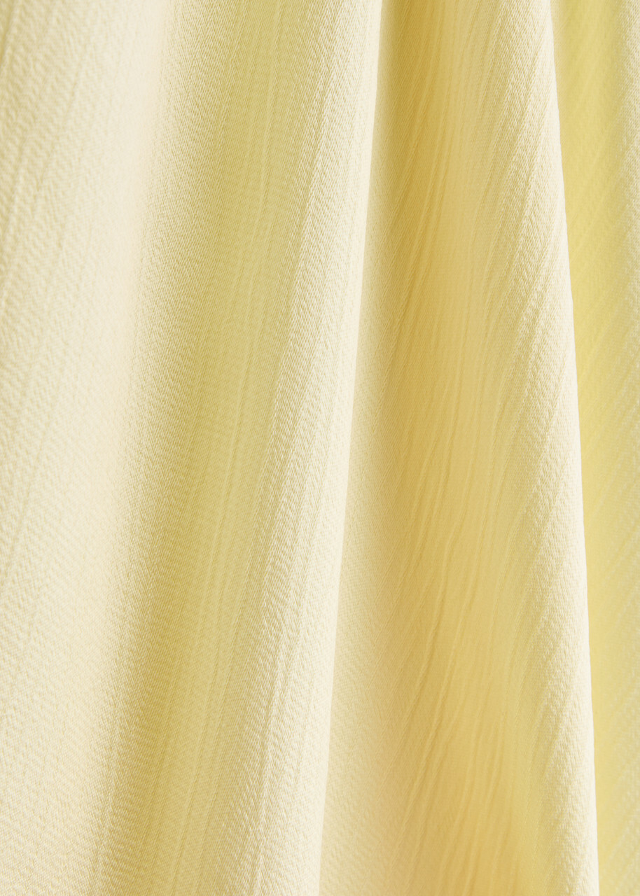Bec & Bridge Moon Dance Satin Maxi Dress Yellow