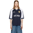 Off-White Navy Royal Team Soccer T-shirt