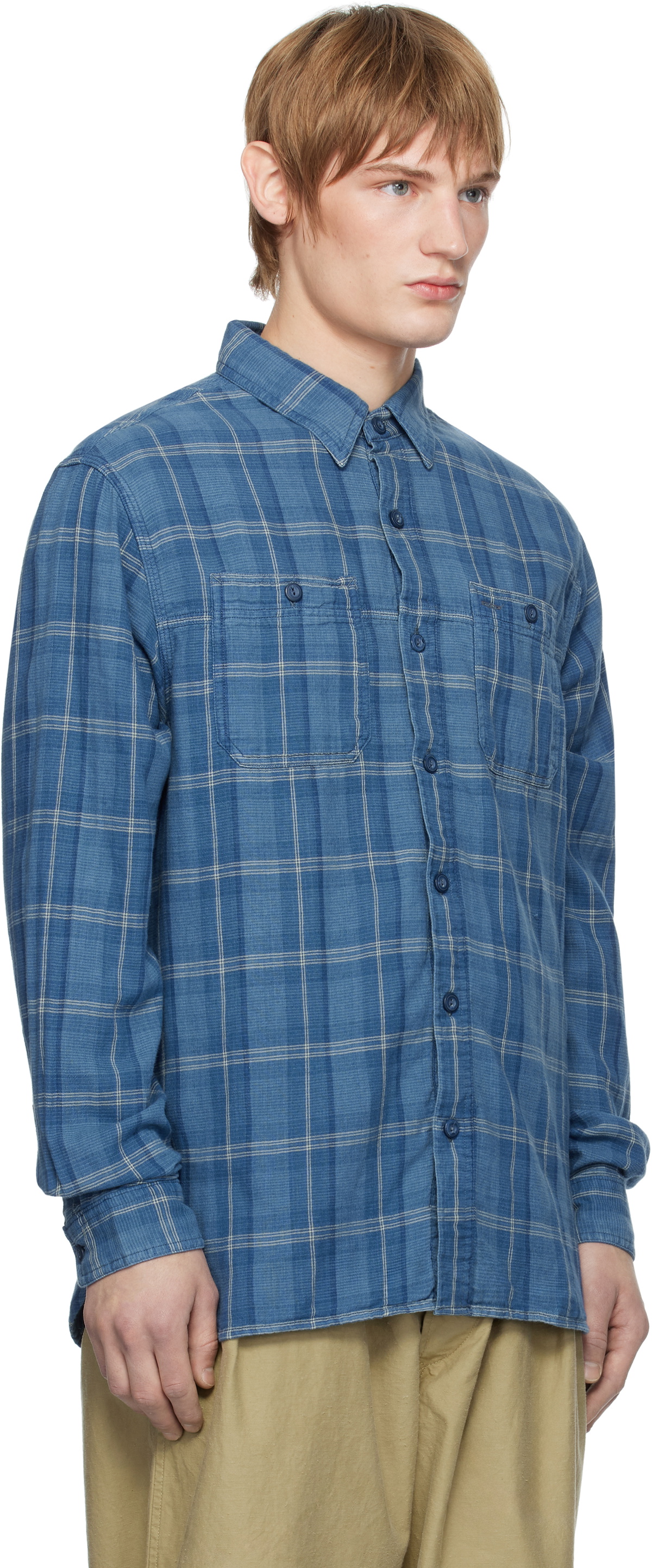 買取り実績  RRL Indigo RRL Shirt Work Double-Faced Plaid トップス