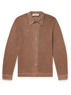 SÉFR - Ripley Woven Shirt - Brown