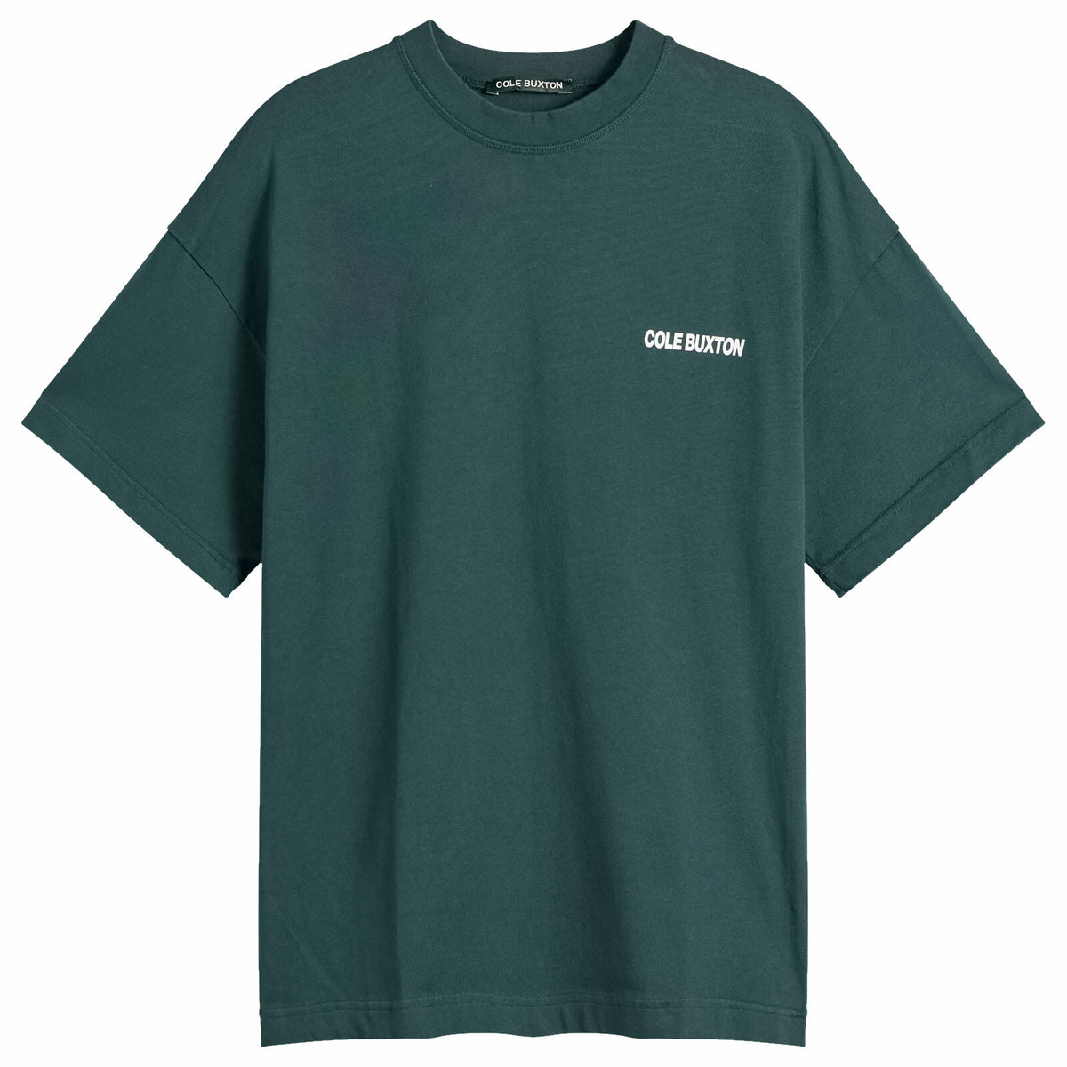 Cole Buxton Men's CB Sportswear T-Shirt in Forest Green