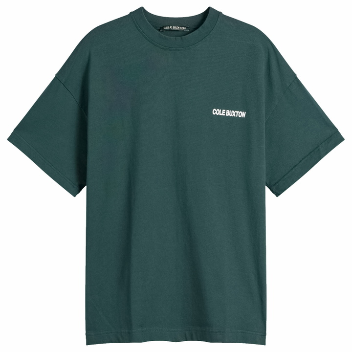 Photo: Cole Buxton Men's CB Sportswear T-Shirt in Forest Green