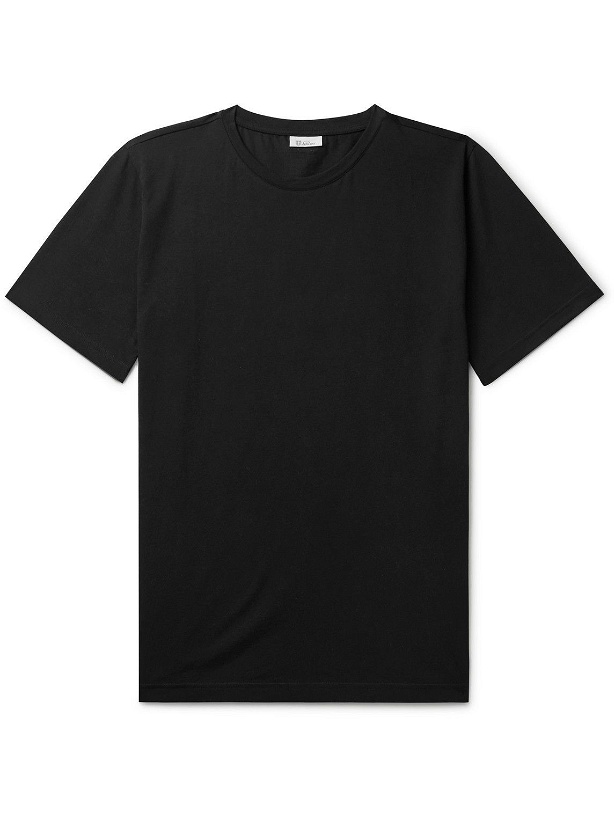 Photo: Schiesser - Hannes Organic Cotton-Jersey T-Shirt - Black