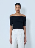 Lemaire Short Sleeve Twisted Top