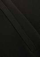 Emporio Armani Tapered Fine-knit Sweatpants Dark Grey
