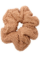 Hunza G Seersucker Scrunchie - Light Brown - One Size