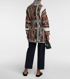 Missoni - Belted virgin wool cardigan