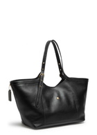 Coach Gramercy Grained Leather Tote - Black - One Size