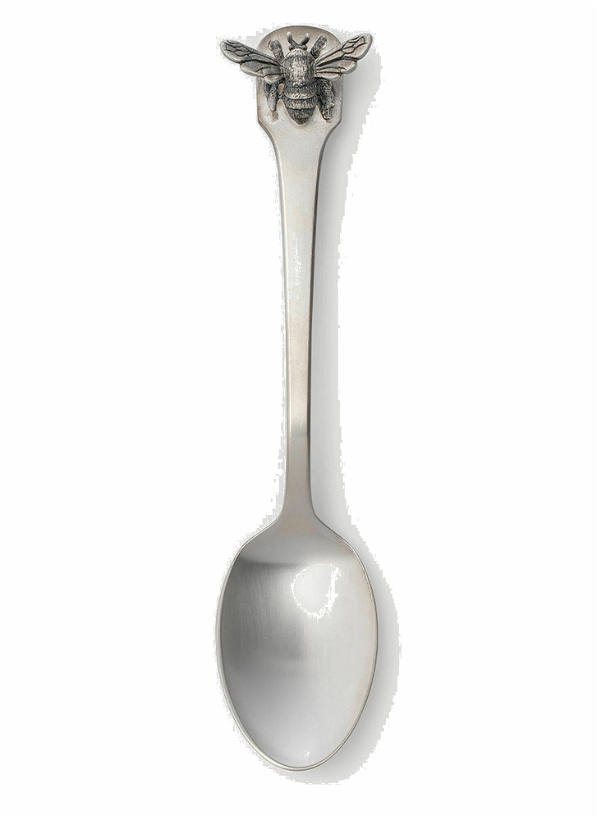 Photo: Set of Two Bee Coffee Spoons in Silver